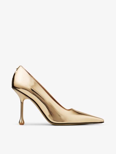 Ixia 95
Gold Liquid Metal Leather Pumps