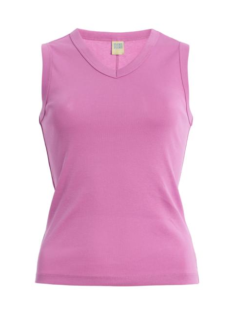FLORE FLORE Jill Cotton Tank Top pink - 727954 | REVERSIBLE