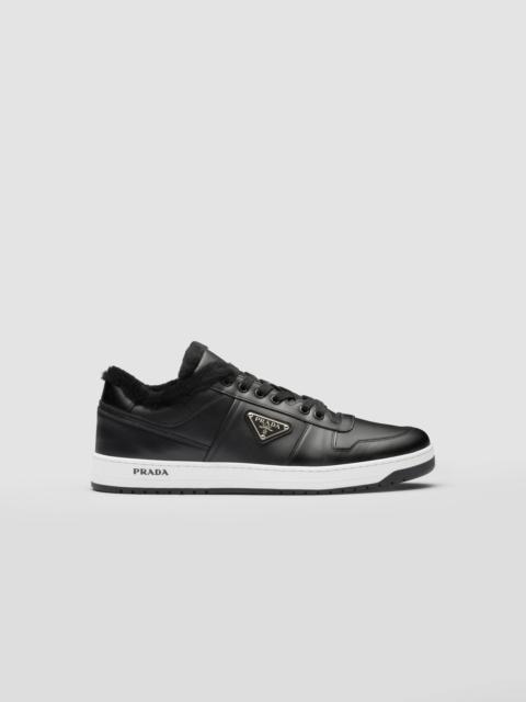Downtown leather sneakers