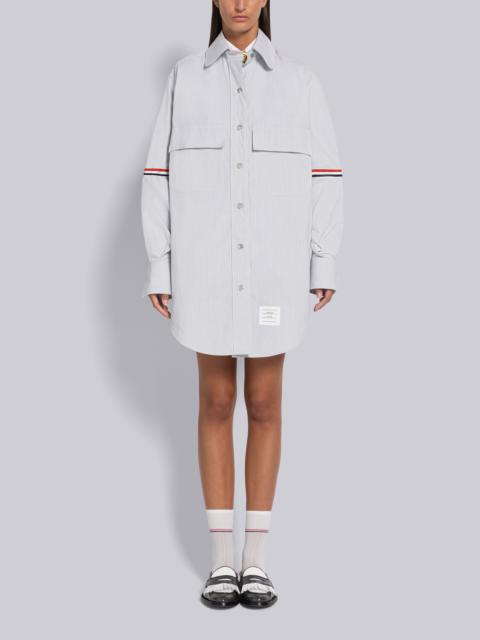 Pincord Supersized Mini Shirtdress