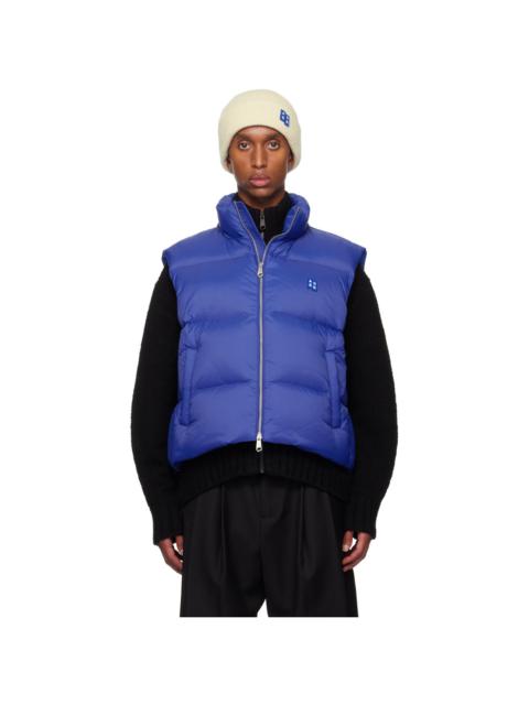 Blue TRS Tag 01 Puffer Down Vest