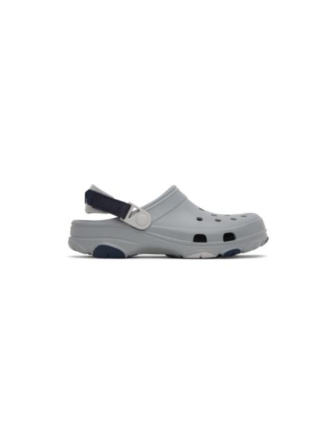 Gray All-Terrain Clogs