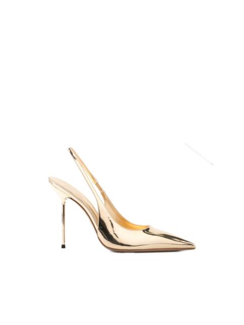 slingback heeled pumps