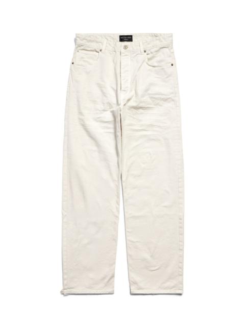 Women's Loose Fit Pants in White