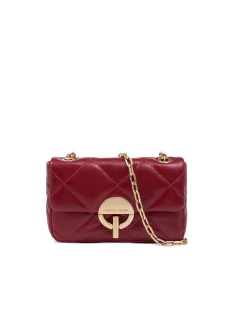 Moon leather small shoulder bag