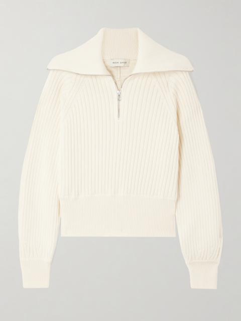 Chester Ribbed Cotton-blend Sweater
