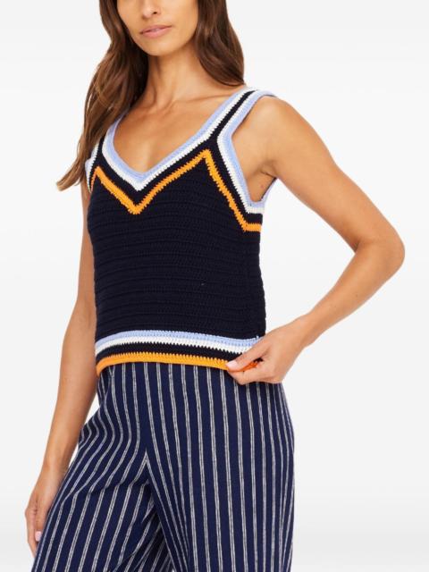 Lucien V-neck tank top