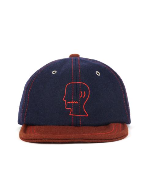 Flannel Wire Brim Hat - Navy