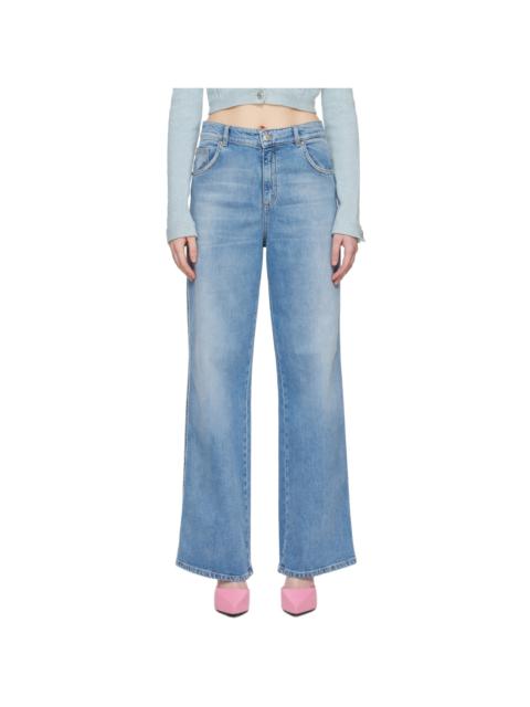 Blue Boyfriend Jeans