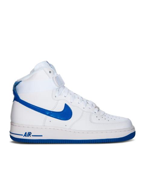 AIR FORCE 1 HIGH '07 'WHITE HYPER BLUE'