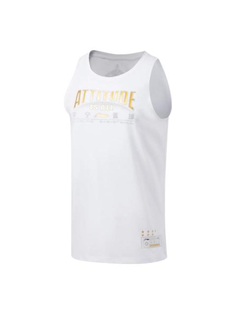 Li-Ning Jimmy Butler Professional Basketball Jersey 'White' AVST037-11