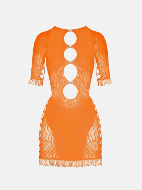 MIRANDA DRESS TANGERINE