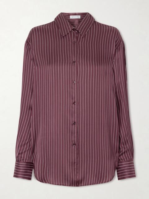 Peri Striped Satin Shirt