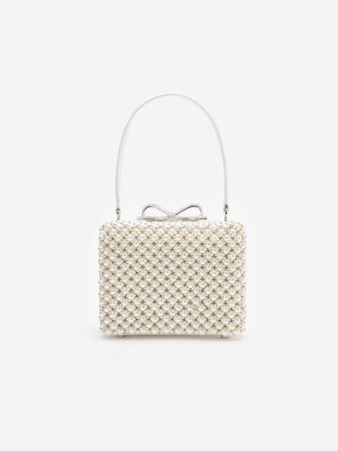 Pearl Embellished Micro Bag