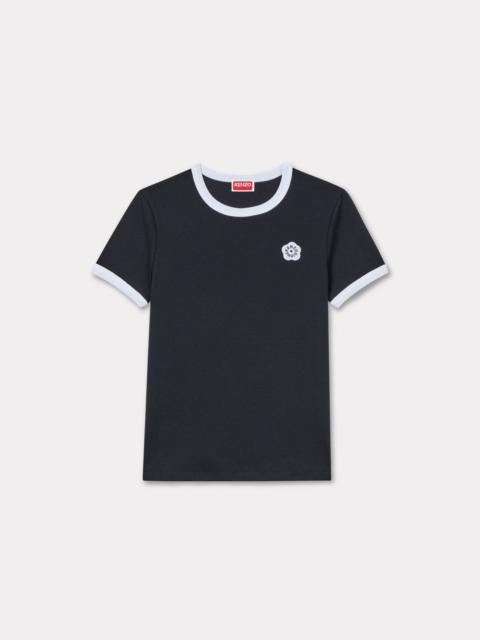 'Boke Flower 2.0' embroidered rib T-shirt