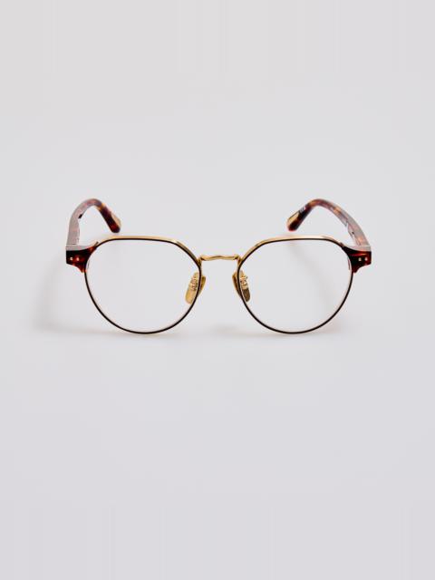 Men's Jonathan Angular Optical Frame in Dark Tortoiseshell