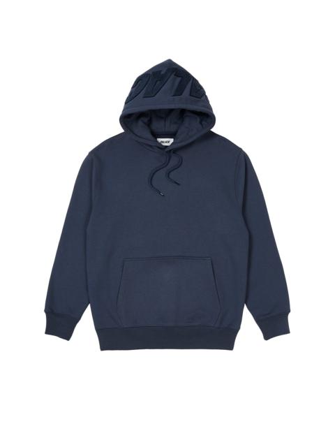 SPELL OUT CHENILLE HOOD NAVY