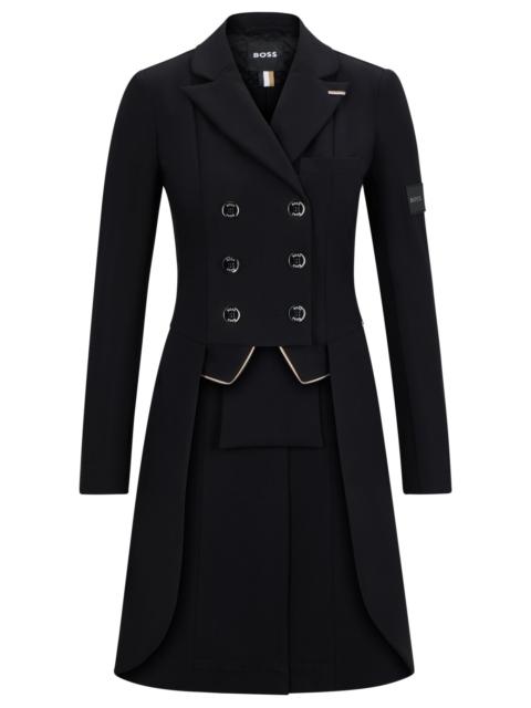 EQUESTRIAN TAILCOAT WITH ADJUSTABLE TAIL WEIGHTS