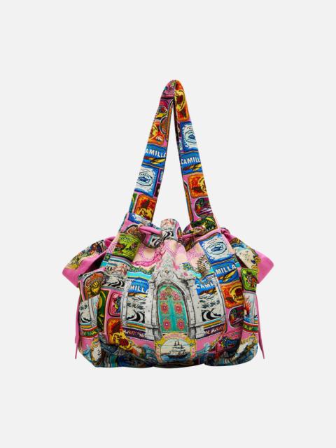DRAWSTRING BEACH BAG