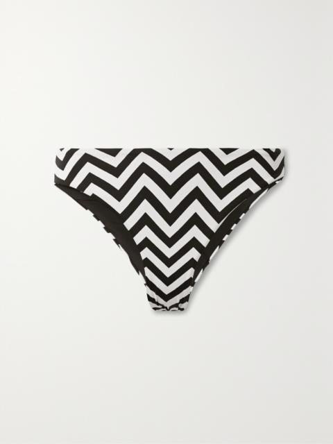 Selene Striped Bikini Briefs