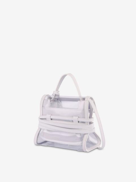MOSCHINO TIE ME SMALL HAND BAG