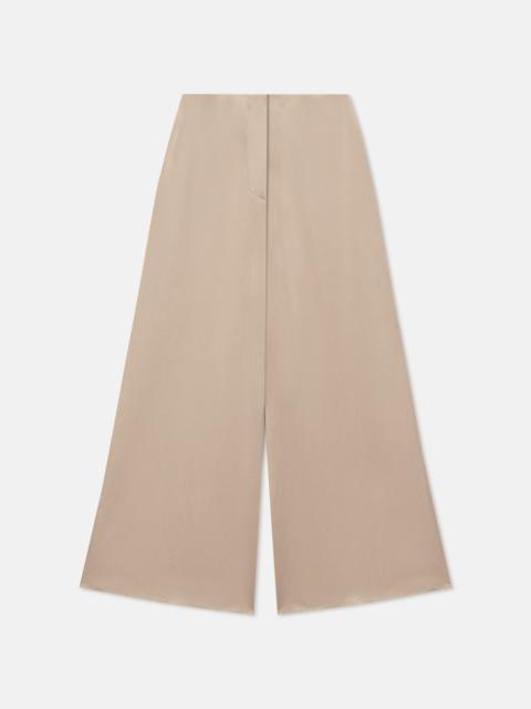 Slip Satin Wide-Leg Pants