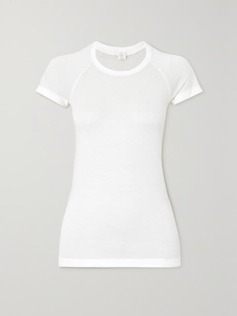 Swiftly Tech 2.0 Striped Stretch T-shirt