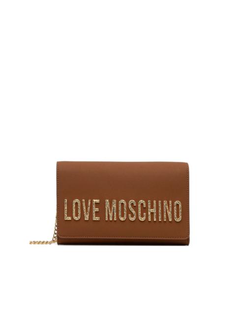 logo-plaque shoulder bag