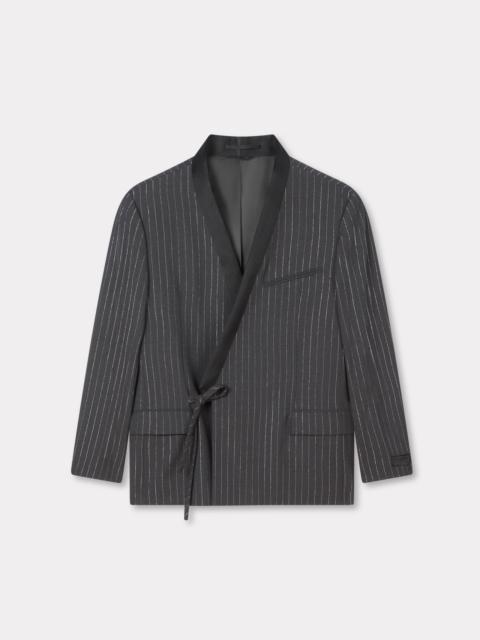 'KENZO Stripes' double breasted kimono jacket