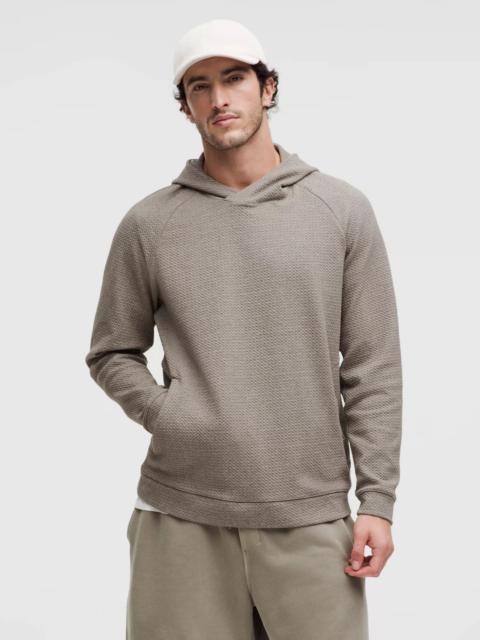 Textured Double-Knit Cotton Hoodie