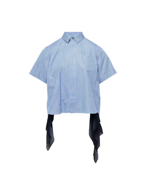 Poplin X Satin Shirt