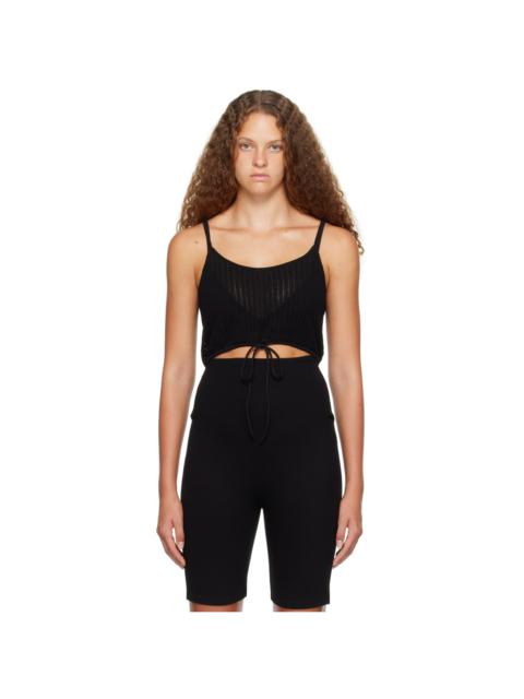 Black Jasmine Tank Top