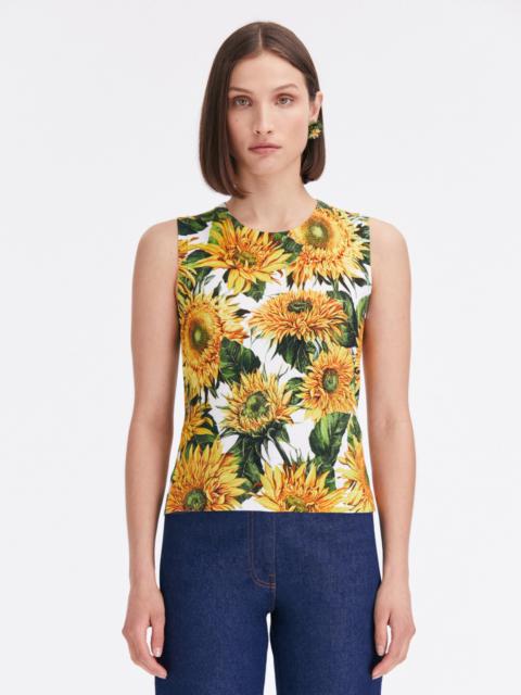 SUNFLOWER PRINTED TANK