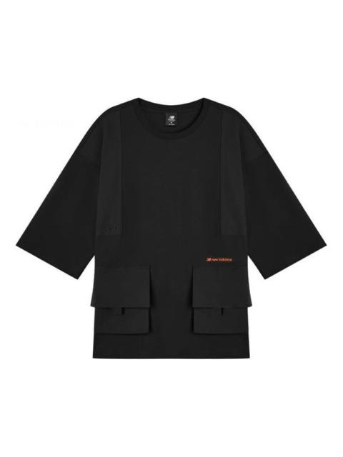 New Balance Lifestyle Cargo Tee 'Black' AMT12382-BK