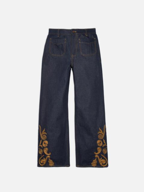 Holly Western Pants Embroidery