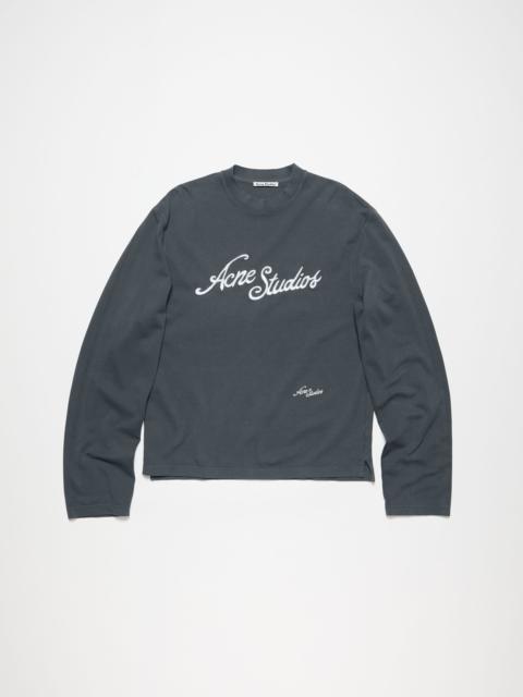 T-shirt logo - Relaxed fit - Faded Grey