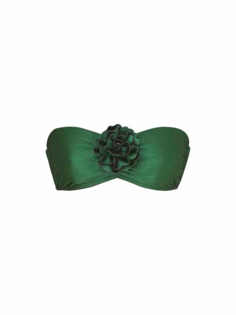WAVERLY FLOWER BANDEAU BRA