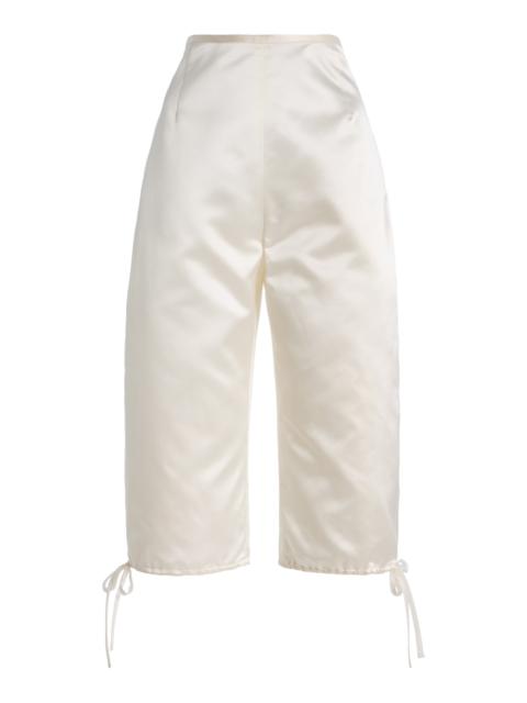 Duchesse Theatre Silk Pant off-white