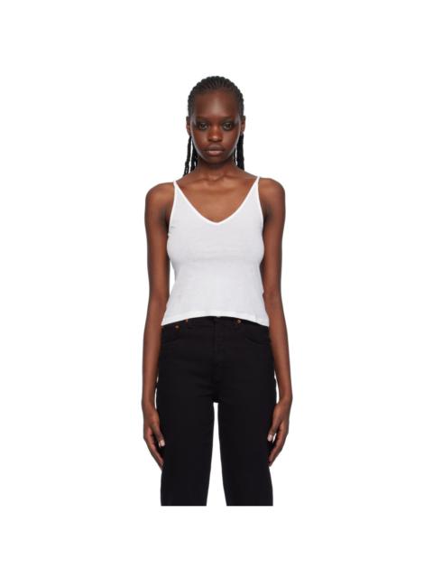 White Hanes Edition Tank Top