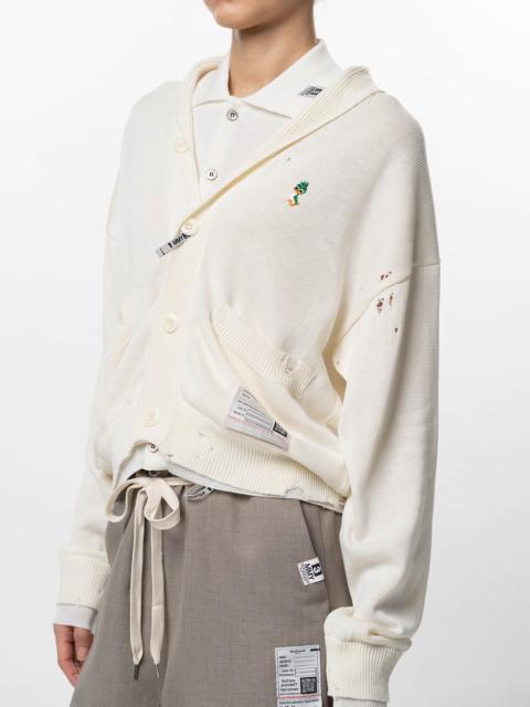 Layered Knit Cardigan