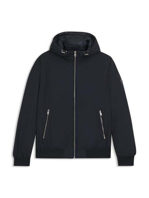 DOWN-FILLED JACKET WITH WATER-REPELLENT FINISH