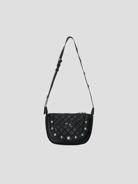 CHOPPER QUILTED MINI MESSENGER BAG