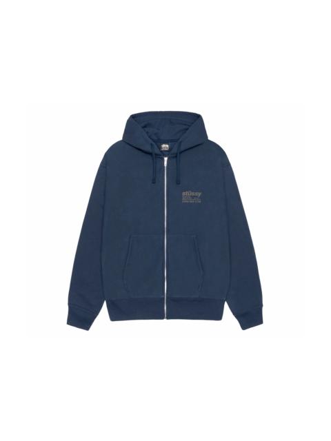 Stussy DNA Zip Hoodie Navy