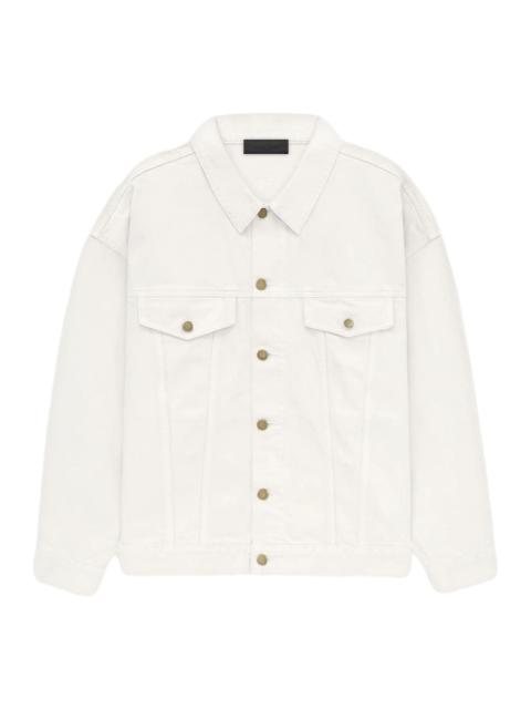 Fear of God Essentials FW23 Denim Jacket 'Cloud Dancer' 202BT234271F