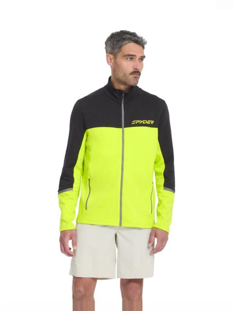 Men's Speed Fleece Jacket - Lime