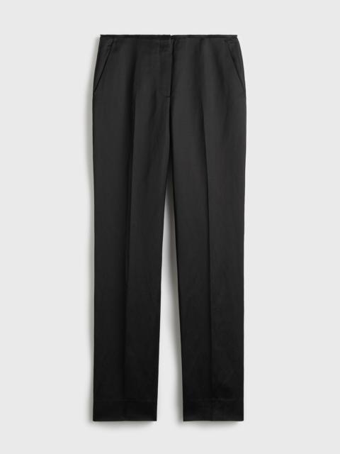 Easy raw edge trousers black