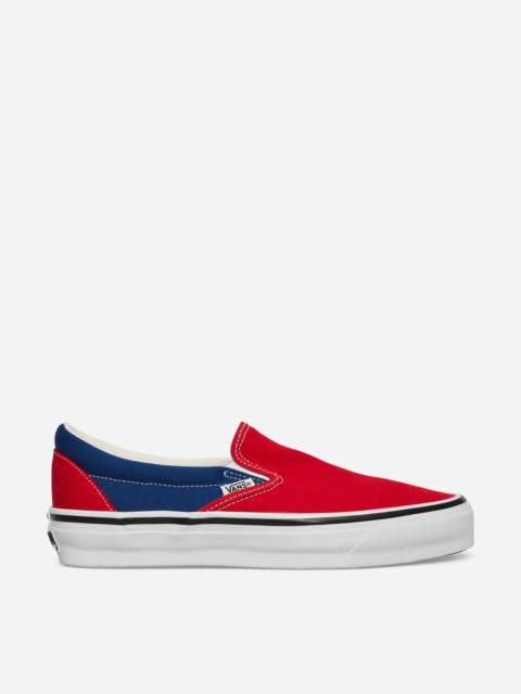 Engineered Garments Slip-On 98 Sneakers Red / Navy