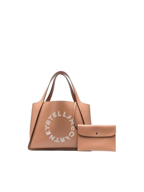 broderie anglaise-logo tote bag