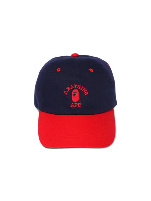 BAPE College Panel Cap 'Navy'