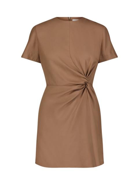 Twist T-Shirt Dress brown